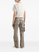 TRICOU DOLCE & GABBANA, Logo Insert, Crew Neck, Beige