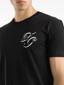TRICOU DOLCE & GABBANA, Logo insert, Crew Neck, Black