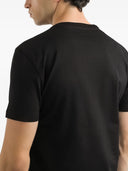 TRICOU DOLCE & GABBANA, Logo insert, Crew Neck, Black