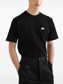 Tricou Dolce & Gabbana, Logo Plaque Insert, Black