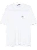 Tricou Dolce & Gabbana, Logo Plaque Insert, White