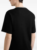 TRICOU DOLCE & GABBANA, Classic, Logo Embroidered, Black
