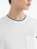 TRICOU DOLCE & GABBANA, Classic, Logo Embroidered, White