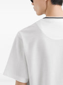 TRICOU DOLCE & GABBANA, Classic, Logo Embroidered, White