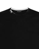 Tricou DOLCE & GABBANA, Cotton t-shirt with contrasting profile