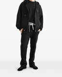 Hanorac DOLCE & GABBANA,  New Plate Cotton Hooded Zip Sweatshirt