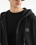Hanorac DOLCE & GABBANA,  New Plate Cotton Hooded Zip Sweatshirt