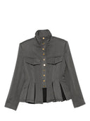 Jacheta ELISABETTA FRANCHI, Cool wool jacket, Gri