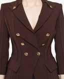 Sacou ELISABETTA FRANCHI, Brown Jacket