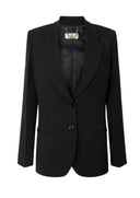 Sacou ELISABETTA FRANCHI, Flowing gabardine jacket