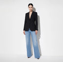Sacou ELISABETTA FRANCHI, Flowing gabardine jacket