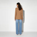 Sacou ELISABETTA FRANCHI, Flowing gabardine jacket