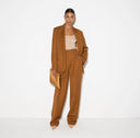 Sacou ELISABETTA FRANCHI, Wool jacket, Brown