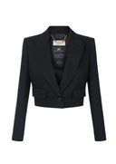 Sacou ELISABETTA FRANCHI, Wool cropped jacket