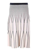 Fusta ELISABETTA FRANCHI, White Skirt