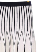 Fusta ELISABETTA FRANCHI, White Skirt