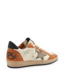 Sneakers GOLDEN GOOSE, Ball Star Distressed-Effect Leather, Orange