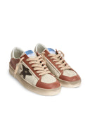 Sneakers GOLDEN GOOSE, Stardan Leather Low-Top Sneakers, Brown
