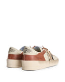 Sneakers GOLDEN GOOSE, Stardan Leather Low-Top Sneakers, Brown