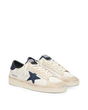 Sneakers GOLDEN GOOSE, suede and fabric Stardan sneakers, Cream