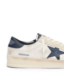 Sneakers GOLDEN GOOSE, suede and fabric Stardan sneakers, Cream