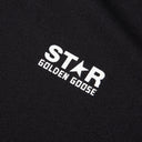 Jacheta Golden Goose, White Star Print, Black