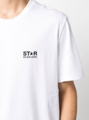 Tricou Golden Goose, Back Black Star, White