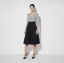Fusta ELISABETTA FRANCHI, Skirt in taffeta voile fabric