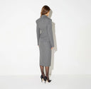 Fusta ELISABETTA FRANCHI, Wool skirt, Grey