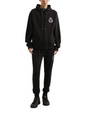 Pantaloni trening DOLCE & GABBANA, Logo Embroidered, Men, Black