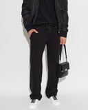 Pantaloni DOLCE & GABBANA, BLACK Sweatpants with logo patch