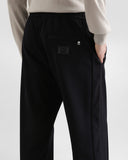 Pantaloni DOLCE & GABBANA, jogging in jersey, Negru