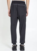 Pantaloni DOLCE & GABBANA, Cu logo, Negru