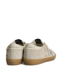 Sneakers GOLDEN GOOSE, Super-star in suede with glitter star and leather heel tab