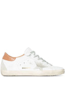 Sneakers Golden Goose, Low Top, Super Star, White, Brown Details