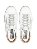 Sneakers Golden Goose, Low Top, Super Star, White, Brown Details