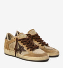Sneakers GOLDEN GOOSE,  Ball Star Brown  sneakers, Camel