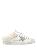 Sneakers GOLDEN GOOSE, Superstar Sequined Sneakers, CAPPUCCINO WHITE SILVER