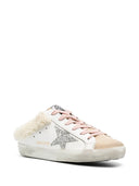 Sneakers GOLDEN GOOSE, Superstar Sequined Sneakers, CAPPUCCINO WHITE SILVER