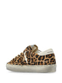 Sneakers Golden Goose, Hi Star, Animal Print Design, Brown