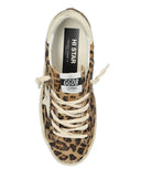 Sneakers Golden Goose, Hi Star, Animal Print Design, Brown