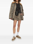 Sneakers Golden Goose, Hi Star, Animal Print Design, Brown