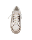 Sneakers GOLDEN GOOSE, Stardan Leather Low-Top Sneakers, Gold