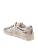Sneakers GOLDEN GOOSE, Stardan Leather Low-Top Sneakers, Gold