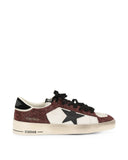 Sneakers GOLDEN GOOSE, Stardan Glitter, Visiniu