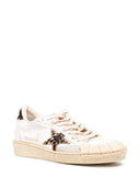 Sneakers Golden Goose, Animal Print Ball Star, Low Top, White