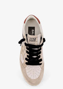 Sneakers GOLDEN GOOSE, Ball Star with Padded Collar leather sneakers, Beige