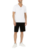 PANTALONI SCURTI DOLCE AND GABBANA, Logo GWNXADG8CN9S9001