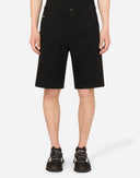 PANTALONI SCURTI DOLCE AND GABBANA, Logo GWNXADG8CN9S9001