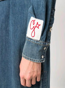 Rochie GOLDEN GOOSE, Shirt dress in denim